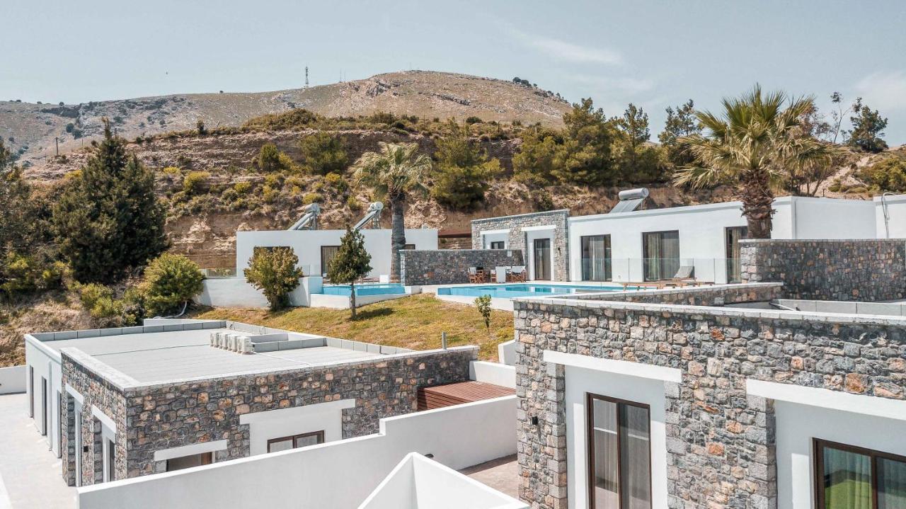 Terra Pietra Luxury Villas & Suites لاردوس المظهر الخارجي الصورة