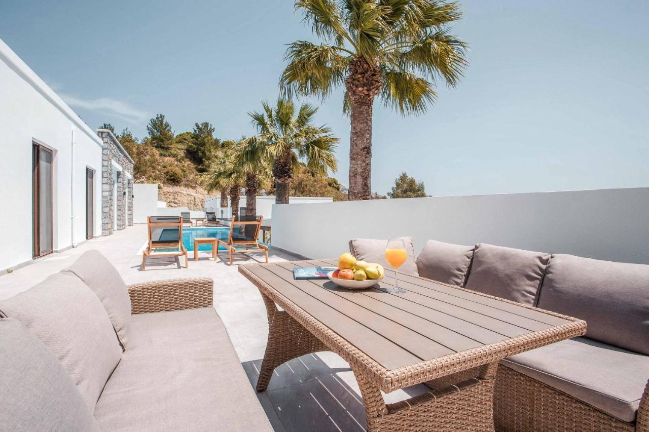 Terra Pietra Luxury Villas & Suites لاردوس المظهر الخارجي الصورة