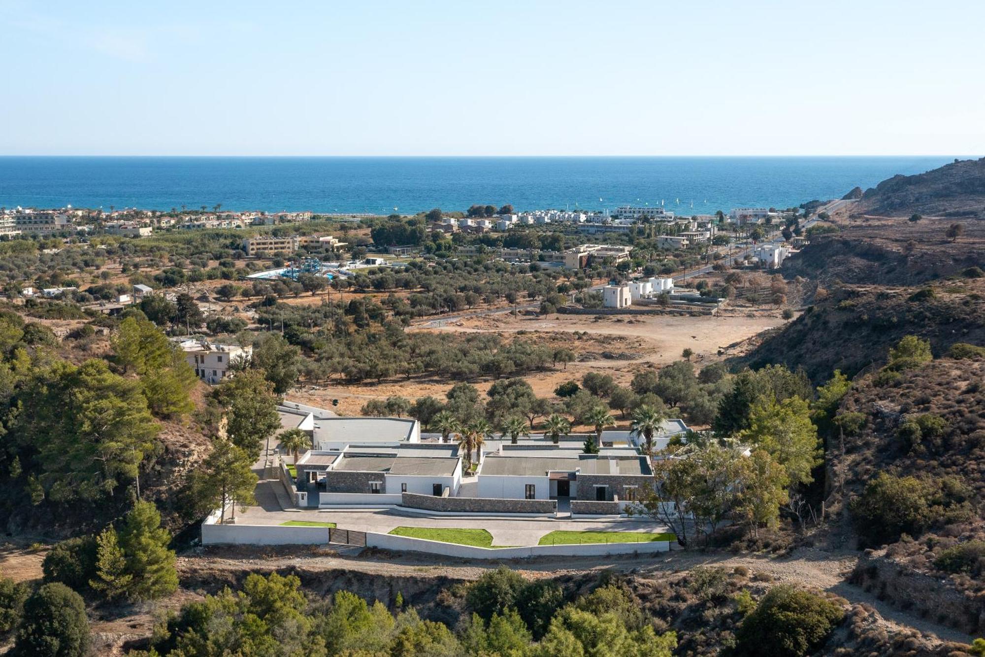 Terra Pietra Luxury Villas & Suites لاردوس المظهر الخارجي الصورة